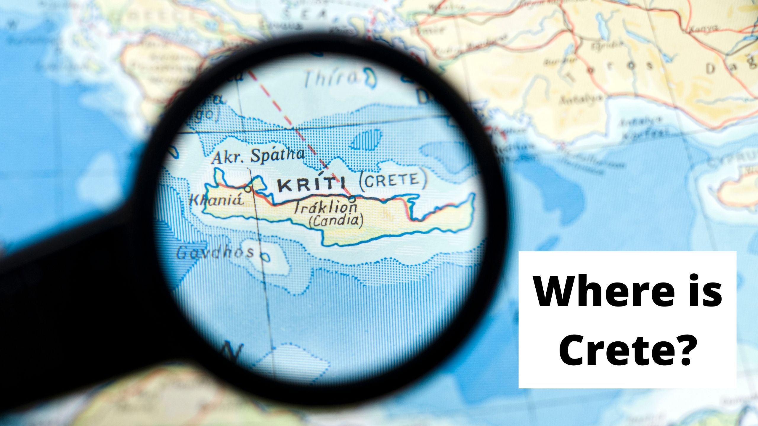 Où se trouve la Crète - Localisation et informations touristiques