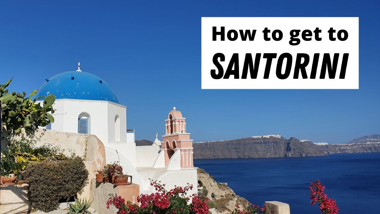 Comment se rendre à Santorin en avion ou en ferry ?