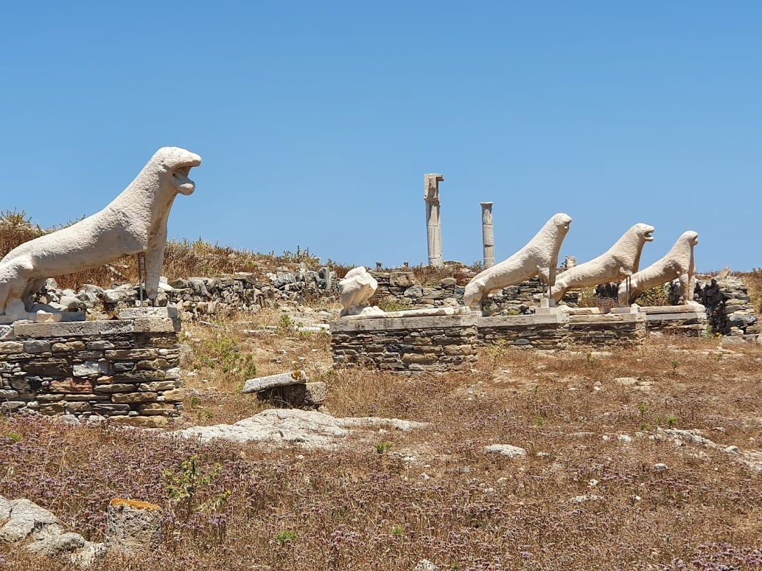 Visiter l'île de Délos en Grèce : Mykonos à Délos - Excursion d'une journée et visites guidées